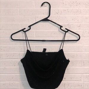 Elegant Black Women's Top